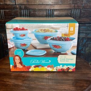 The Pioneer Woman Sweet Rose Food Storage Bowl Set